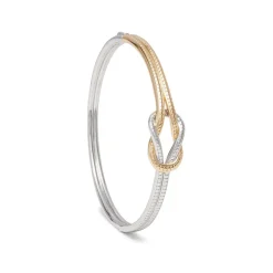 The Met Store Herakles Knot Hinged Bangle