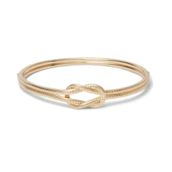 The Met Store Herakles Knot Hinged Bangle