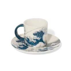 Hot The Met Store Hokusai Great Wave Espresso Cup and Saucer