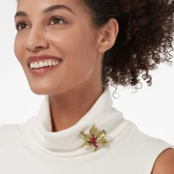 Best The Met Store Holly Berry Jade Brooch