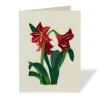 The Met Store Hybrid Amaryllis Quilled Holiday Card