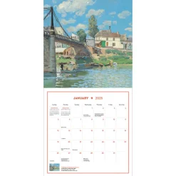 Best The Met Store Impressionism and Post-Impressionism Wall Calendar 2025