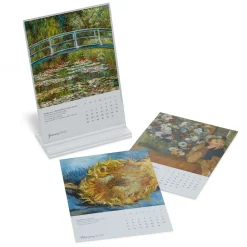 Clearance The Met Store Impressionism Gardens Plexiglass Calendar Refill 2025