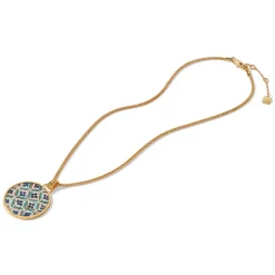 Outlet The Met Store Iznik Cintamani Enamel Pendant Necklace