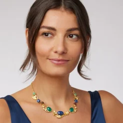 New The Met Store Japanese Imari Collar Necklace