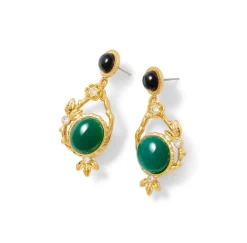 New The Met Store Japanese Imari Statement Drop Earrings