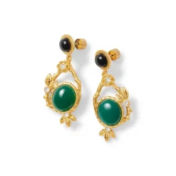 New The Met Store Japanese Imari Statement Drop Earrings