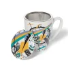 Online The Met Store Kandinsky Small Worlds Covered Mug with Tea Infuser