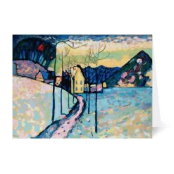 Sale The Met Store Kandinsky: Winter Landscape Holiday Cards