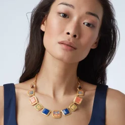 Sale The Met Store Kashan Carpet Statement Collar Necklace