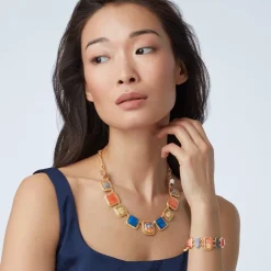 Sale The Met Store Kashan Carpet Statement Collar Necklace