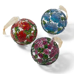 Discount The Met Store Louis C. Tiffany Garden Landscape Cloisonné Ornament Set