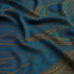 Outlet The Met Store Louis C. Tiffany Peacock Feather Wool-Blend Shawl