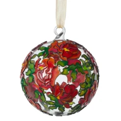 Outlet The Met Store Louis C. Tiffany Peonies Cloisonné Ornament