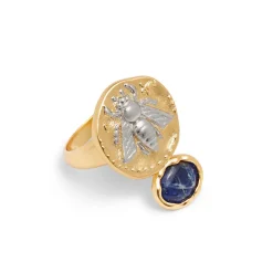 Hot The Met Store Mediterranean Coin and Stone Ring