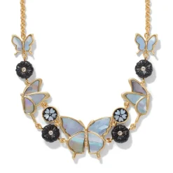 The Met Store Meiji Butterfly Statement Necklace