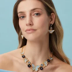 The Met Store Meiji Butterfly Statement Necklace