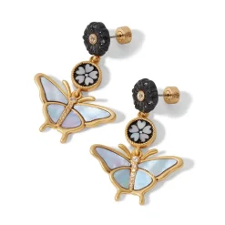 The Met Store Meiji Butterfly Statement Earrings