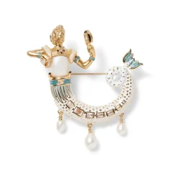 Sale The Met Store Mermaid Baroque Pearl Brooch