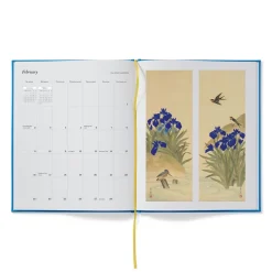 Online The Met Store Met Irises Clothbound Monthly Calendar 2025