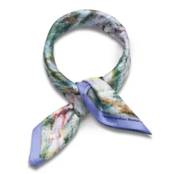 Hot The Met Store Monet Bridge and Water Lilies Silk Neckerchief