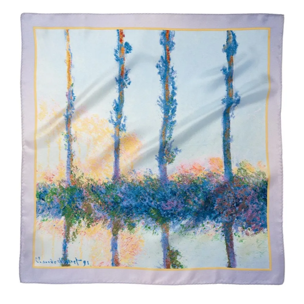 Outlet The Met Store Monet Four Trees Neckerchief