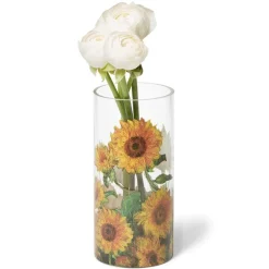 Sale The Met Store Monet Sunflowers Glass Vase