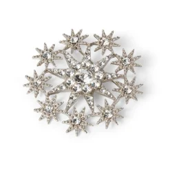 Best The Met Store Ottoman Star Antiqued Silver Brooch