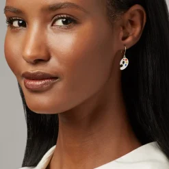 New The Met Store Paintbrush and Palette Drop Earrings