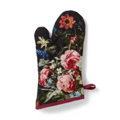 The Met Store Peeters Bouquet of Flowers Pot Holder and Oven Mitt Set