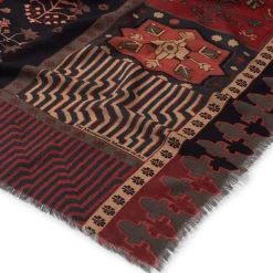 Outlet The Met Store Persian Garden Oversize Square Wool Scarf