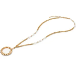 New The Met Store Philippine Pearl Magnifier Pendant Necklace