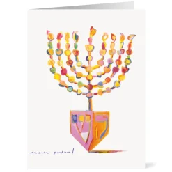 Outlet The Met Store Podwal: Menorah Dreidel Holiday Cards