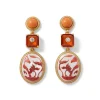 Best The Met Store Qing Bottle Lotus Pond Drop Earrings