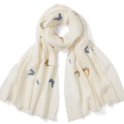 Best The Met Store Qing Embroidered Butterflies Oblong Scarf