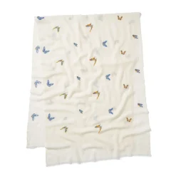 Best The Met Store Qing Embroidered Butterflies Oblong Scarf