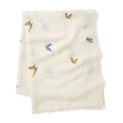 Best The Met Store Qing Embroidered Butterflies Oblong Scarf