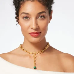 Discount The Met Store Roman Malachite Statement Necklace