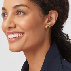 Sale The Met Store Roman Malachite Stud Earrings