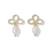 New The Met Store Royal Tudor Pearl Drop Earrings