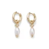 Discount The Met Store Royal Tudor Small Hoop Earrings with Pearls