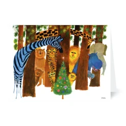 Discount The Met Store Seiden: Forest Frolic Holiday Cards