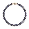 The Met Store Spanish Baldric Lapis Braided Necklace