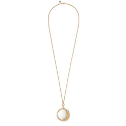 Sale The Met Store Spanish Day and Night Magnifier Pendant Necklace and Moon Drop Earrings Set