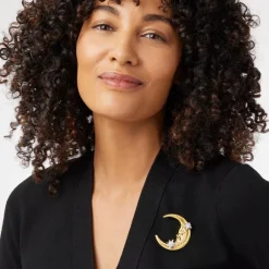 Online The Met Store Spanish Day and Night Moon Brooch