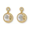 New The Met Store Spanish Day and Night Moon Drop Earrings