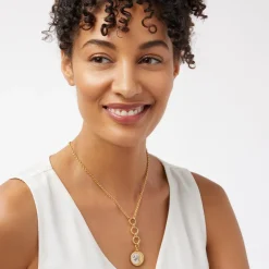Discount The Met Store Spanish Day and Night Reversible Lariat Pendant Necklace