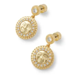 Best The Met Store Spanish Day and Night Sun Drop Earrings