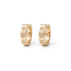 Hot The Met Store Star Huggie Earrings