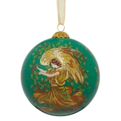 Sale The Met Store Tait-Henson Angel of the Evergreens Hand-Painted Glass Ornament